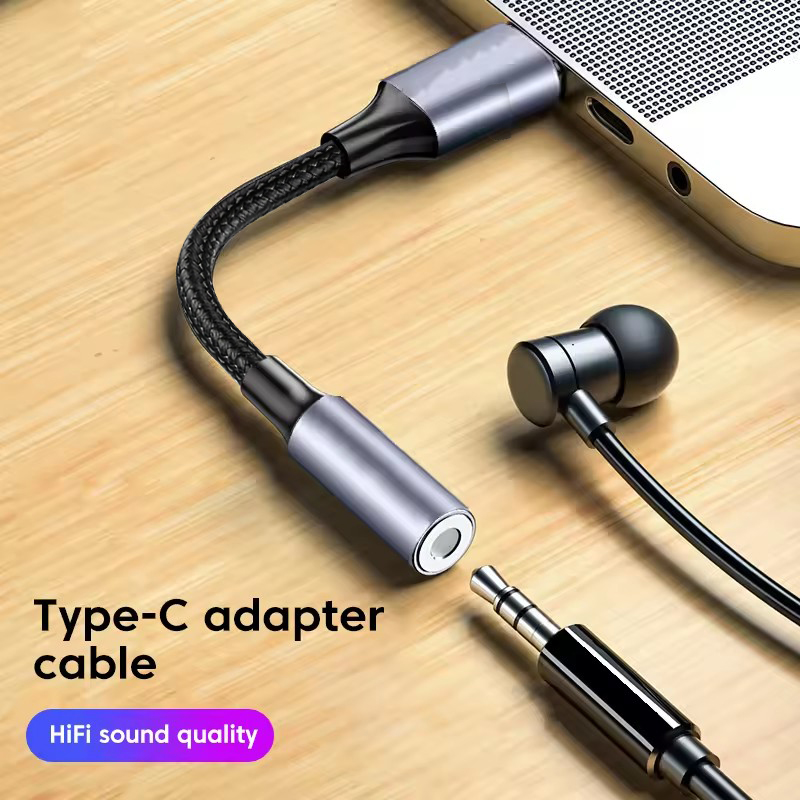 Audiophile Headphone Wired - USB-C Audio Adapter DAC Type-C naar