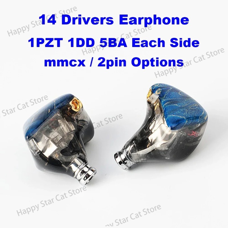 In Ear Monitor Iem - 14 Drivers Iem Oortelefoons Hifi-hoofdtelefoons In-ear