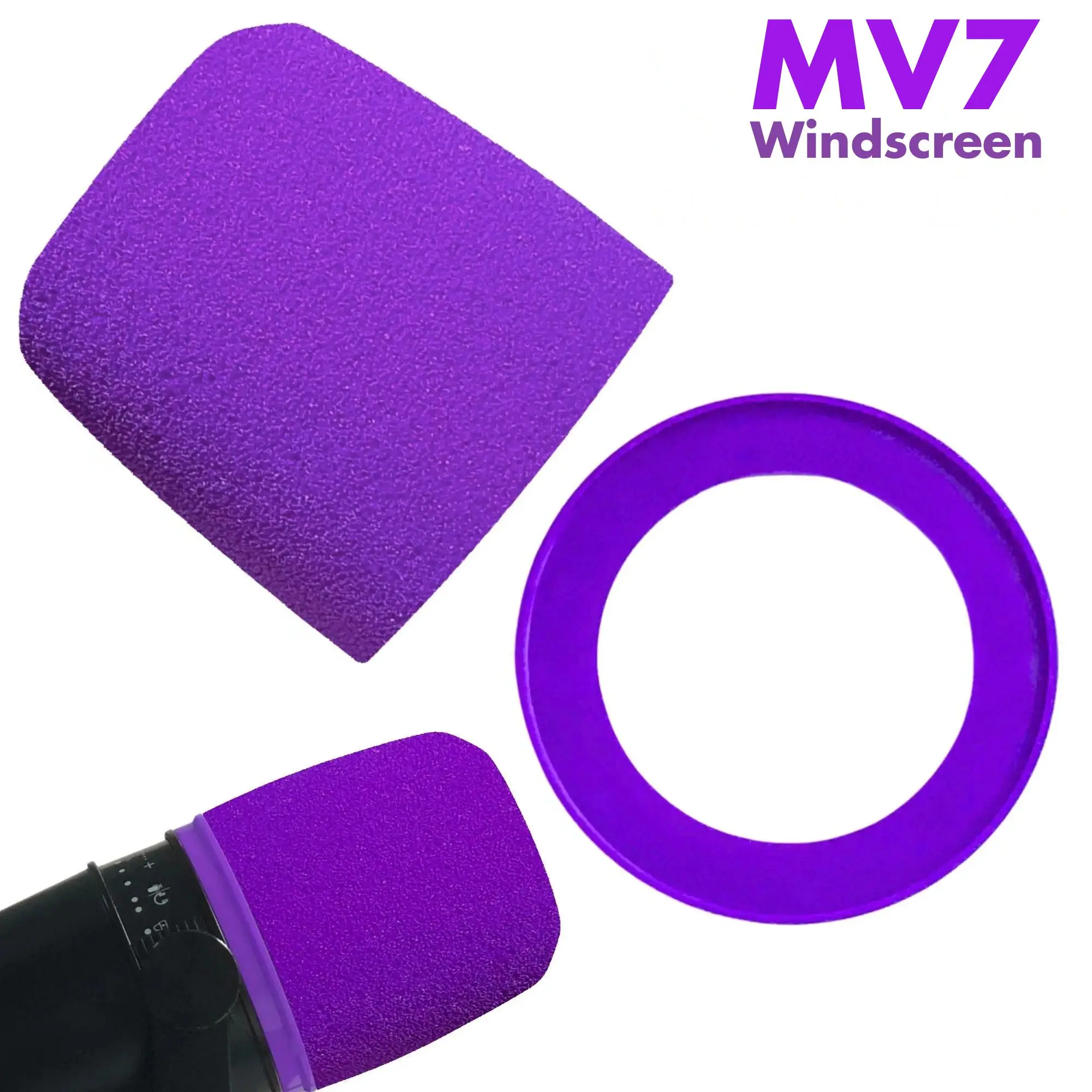 Shure Mic Mv7 - MV7 Schuim voor Shure MV7, MV7i,