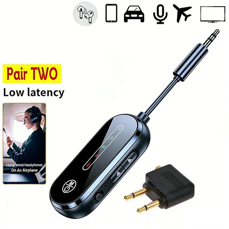 Bluetooth Adapter Receiver - Bluetooth 5.4 Zender Ontvanger 2 in