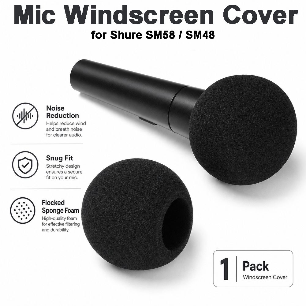 Vervangende microfoon windkap  - Shure Mic Sm58 recensie en prijs