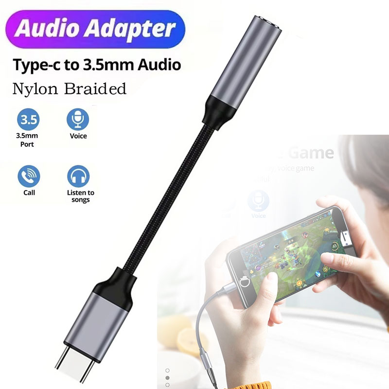 USB-C Audio Adapter DAC Type-C - Audiophile Headphone Wired recensie en prijs