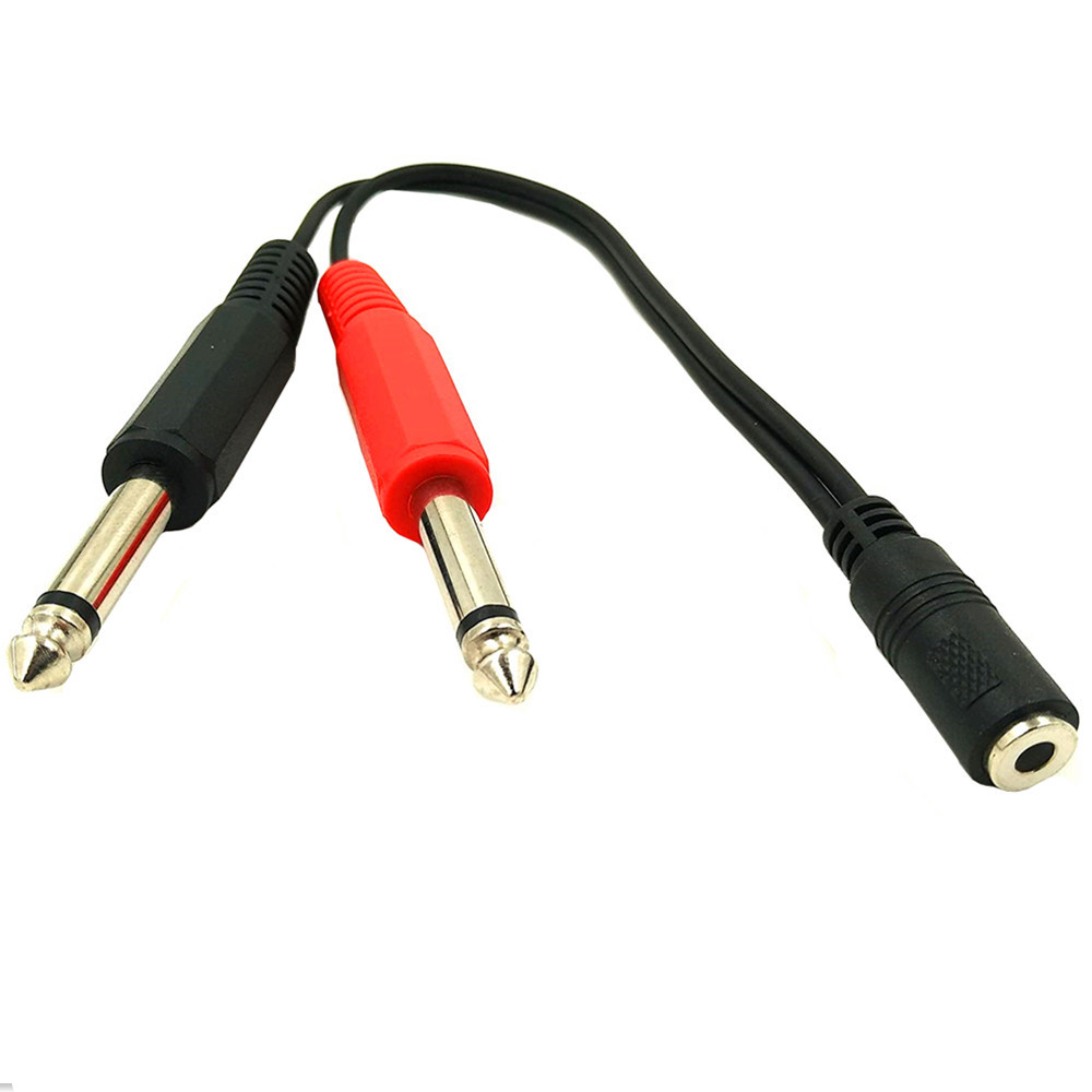 6,35 mm mannelijk naar 2, 6,35 - Cable Extension 3.5 recensie en prijs