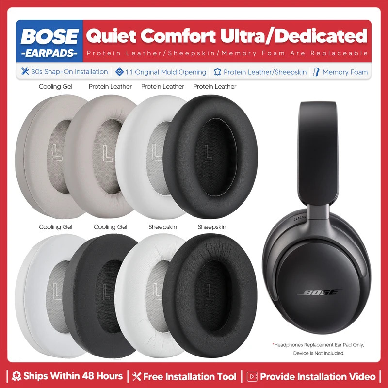 Vervangende oorkussens voor Bo - Bose Headphone Qc Ultra recensie en prijs