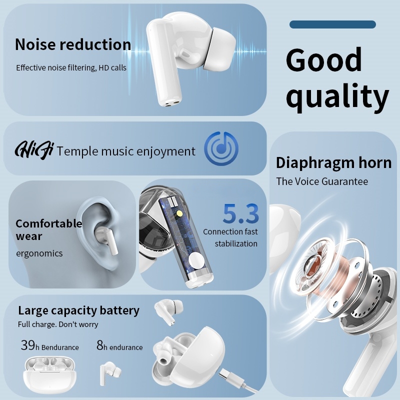 Nieuwe draadloze Bluetooth-hea - Bluetooth Headset On Ear recensie en prijs