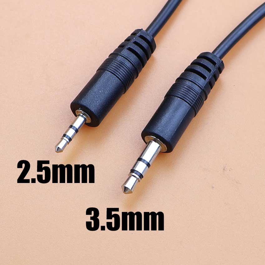 1pcs 2.5mm 3.5mm Mono Stereo A - Audiophile Headphone Wired recensie en prijs