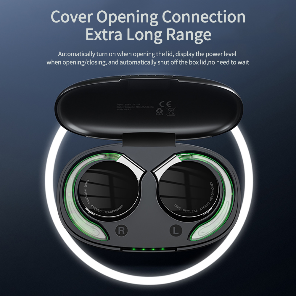 F2 Tws Draadloze Bluetooth Hea - Sports Earphone Hook recensie en prijs