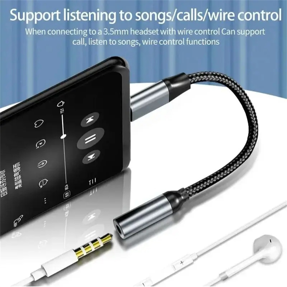 USB Type-C naar 3.5mm audio-ad - Audiophile Headphone Wired recensie en prijs