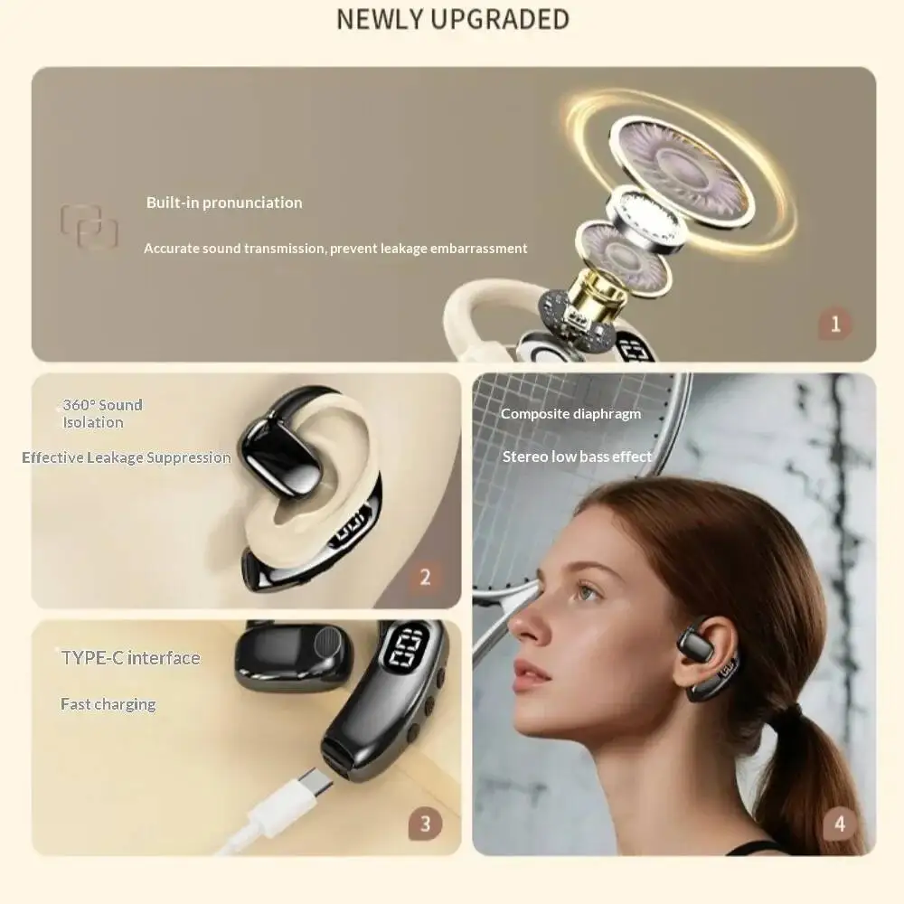 Draadloze Bluetooth-hoofdtelef - Bluetooth Headset On Ear recensie en prijs